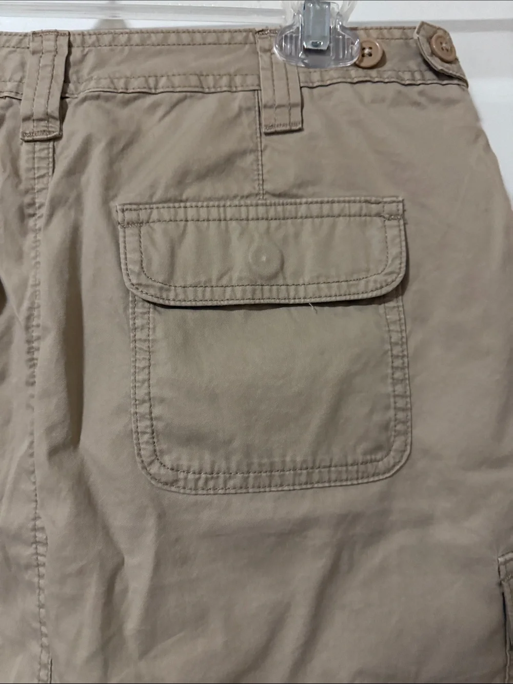 J. CREW Khaki Cargo Pocket Skirt